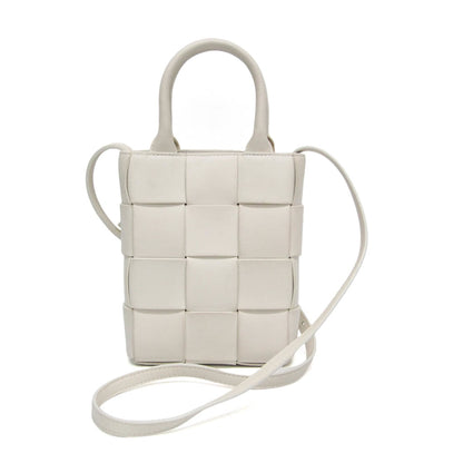 Bottega Veneta Cassette Convertible Maxi Intrecciato Leather Mini