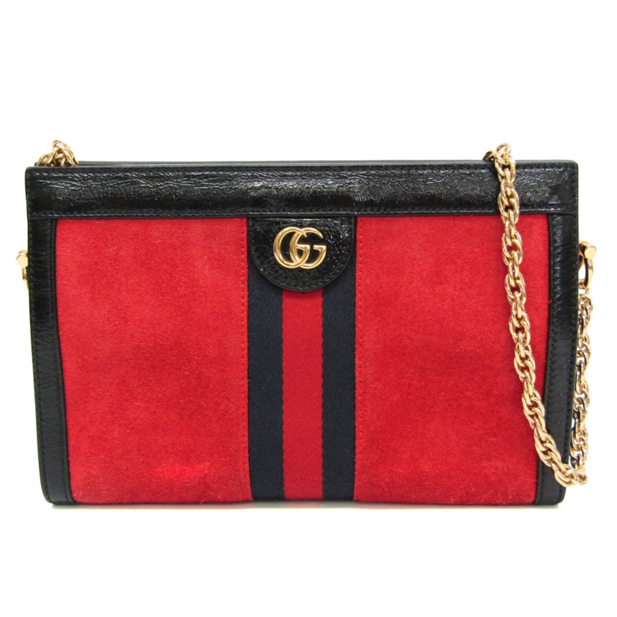 Gucci Ophidia Chain Suede Medium