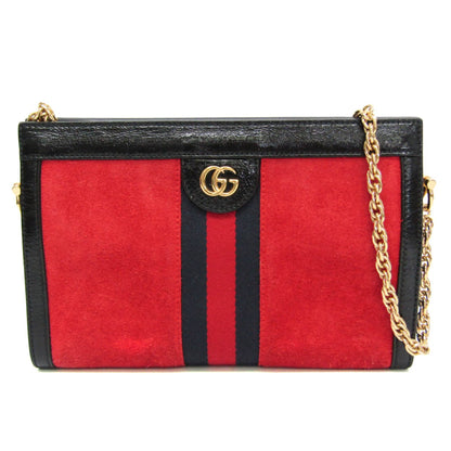 Gucci Ophidia Chain Suede Medium