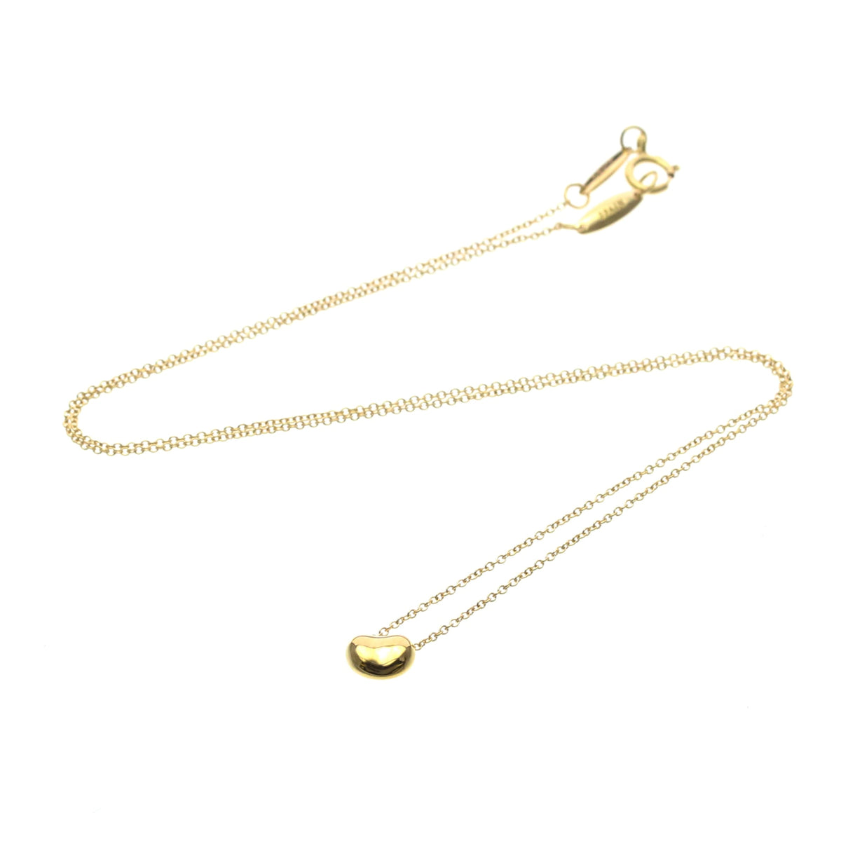 Tiffany & Co. Elsa Peretti Bean Pendant 18K Rose Gold 6.5mm