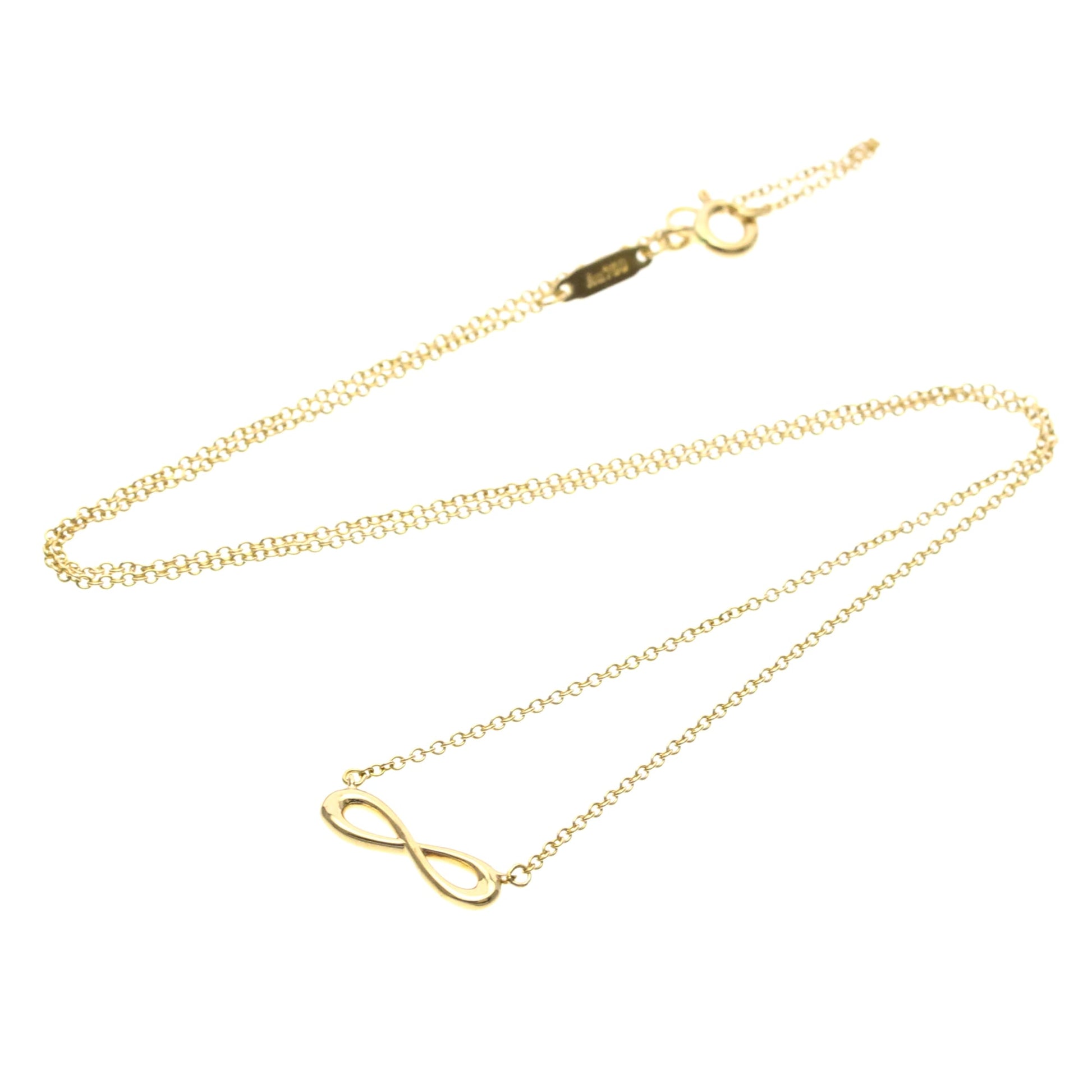 Tiffany & Co. Infinity Pendant Necklace 18K Rose Gold Product Image