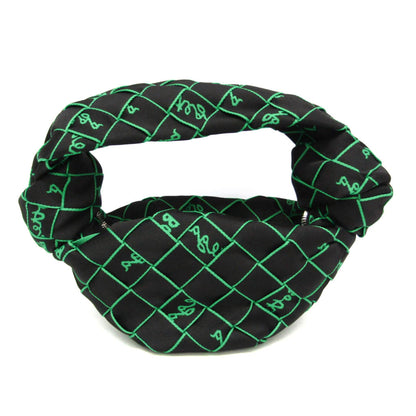 Bottega Veneta Double Knot Hobo Intrecciato Effect Jacquard Mini