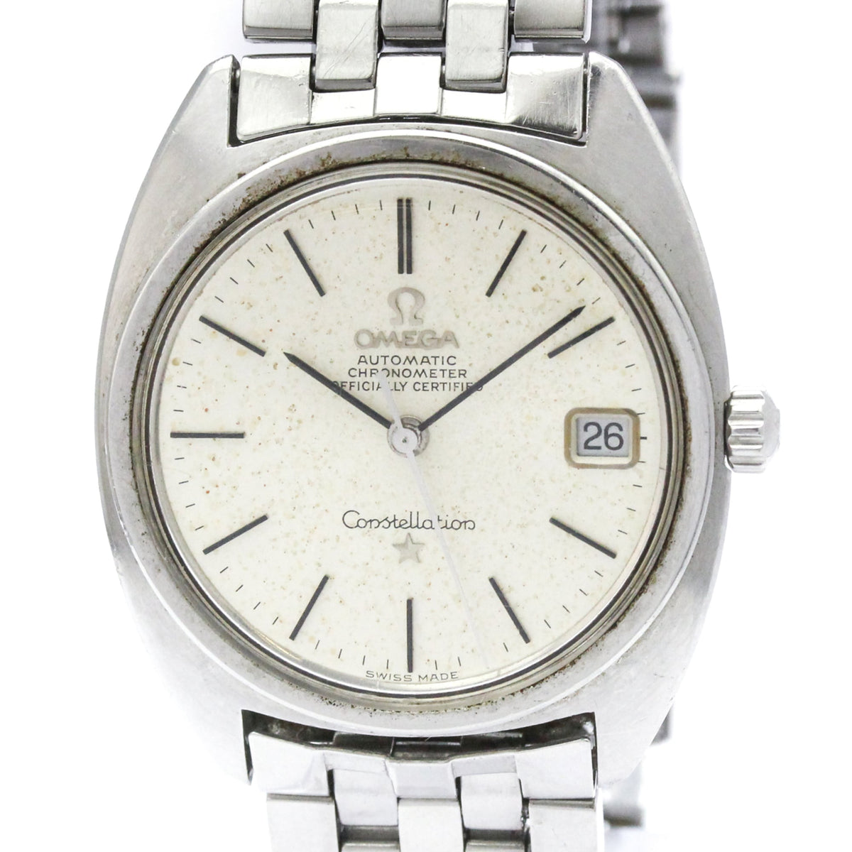 Omega Constellation Chronometer Automatic Stainless Steel 35