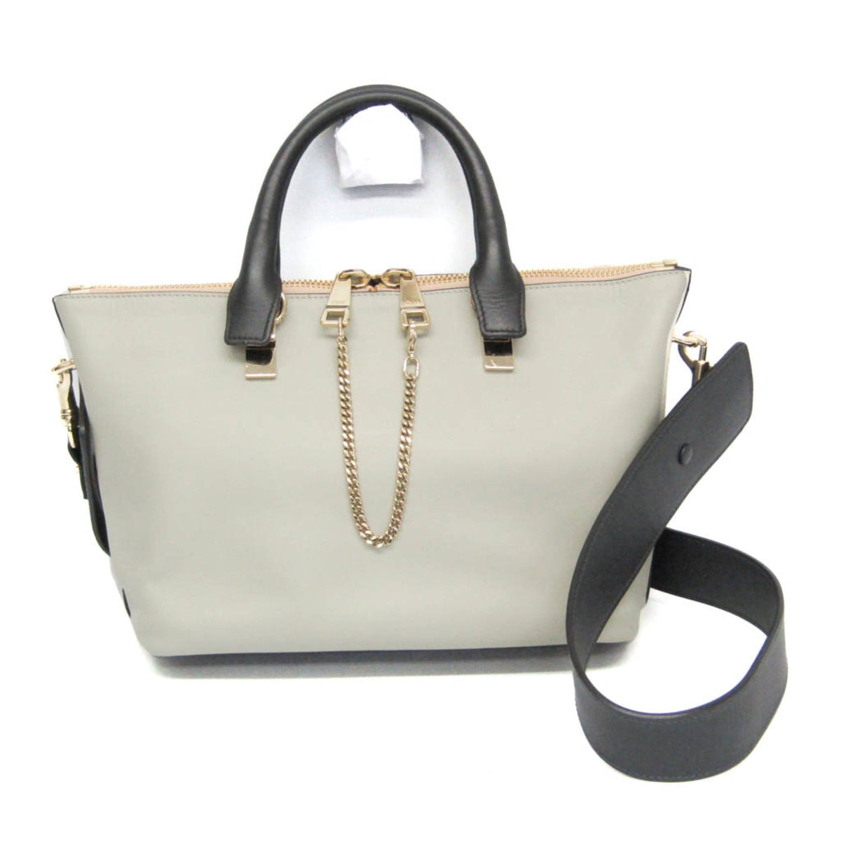 Chloe Bicolor Baylee Satchel Leather Mini