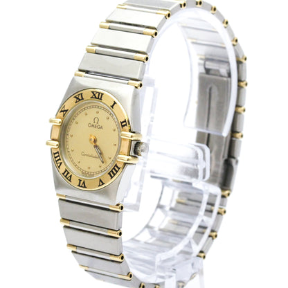 Omega Constellation Quartz Stainless Steel and Yellow Gold 22
