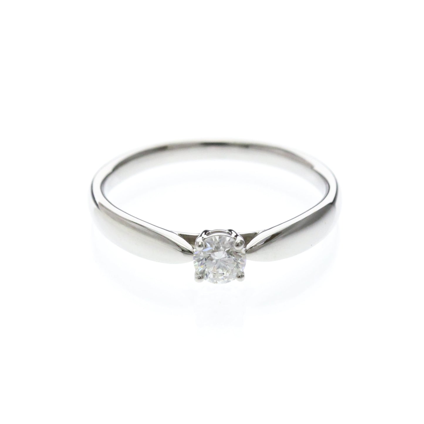Tiffany & Co. Harmony Solitaire Platinum with RBC Diamond 0.23CT
