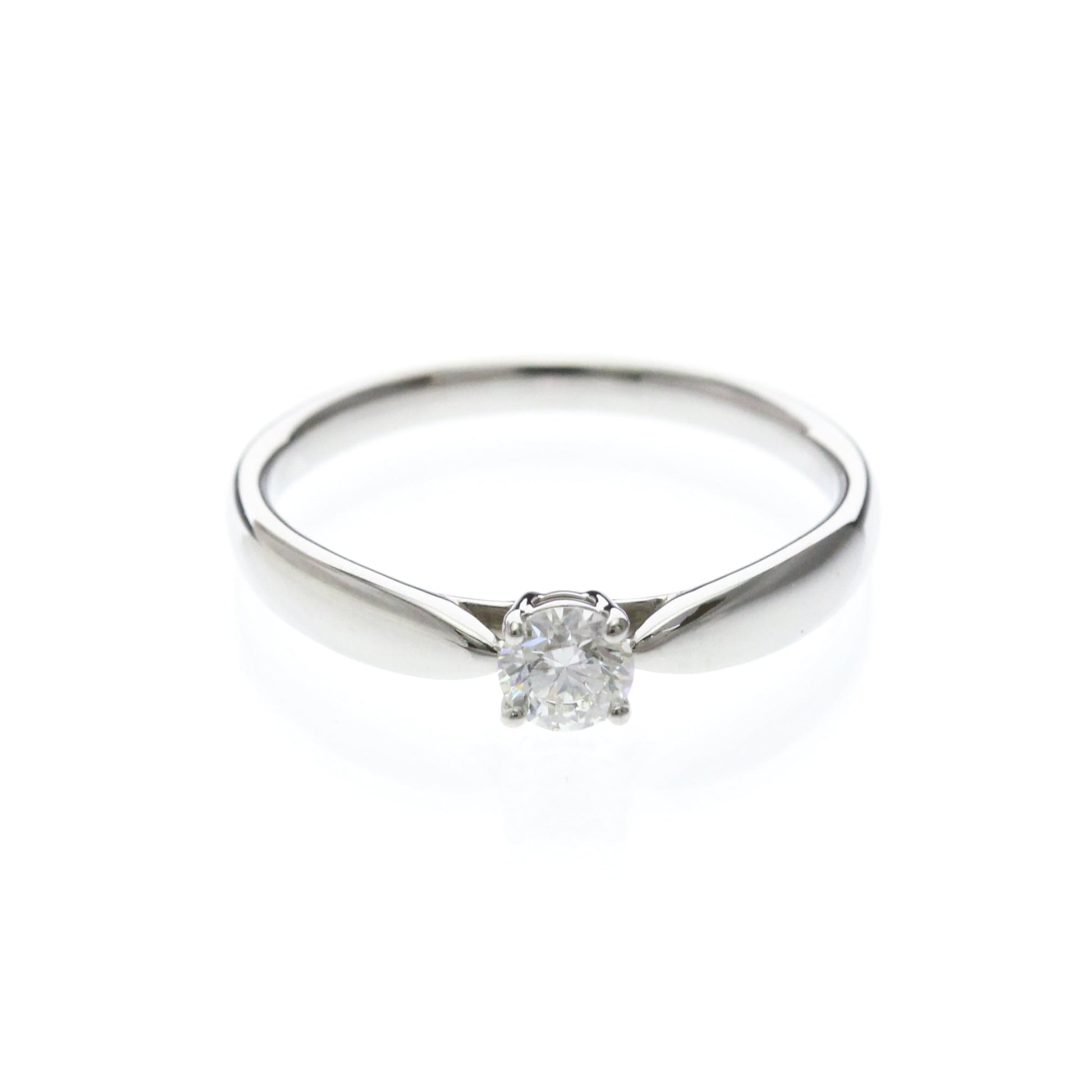 Tiffany & Co. Harmony Solitaire Platinum with RBC Diamond 0.23CT