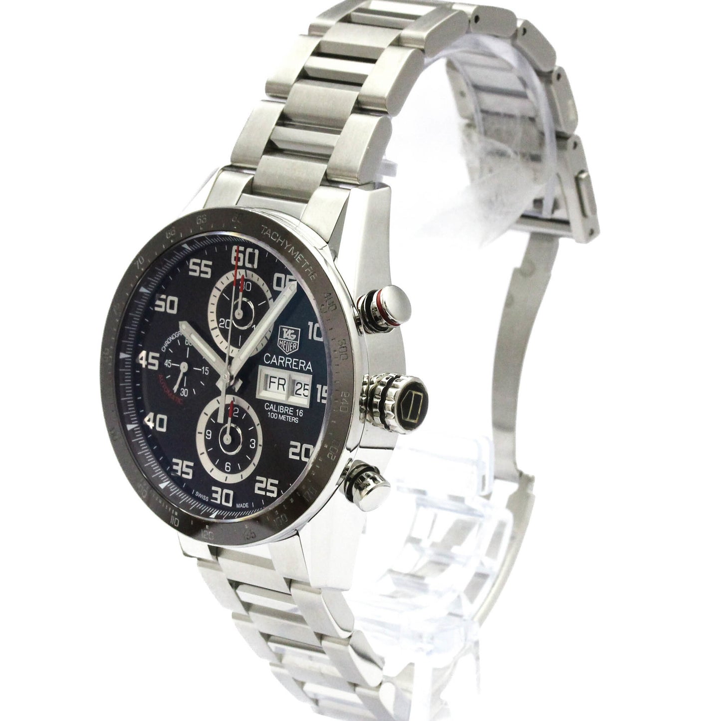 Tag Heuer Carrera Calibre 16 Chronograph Automatic Stainless Steel 44