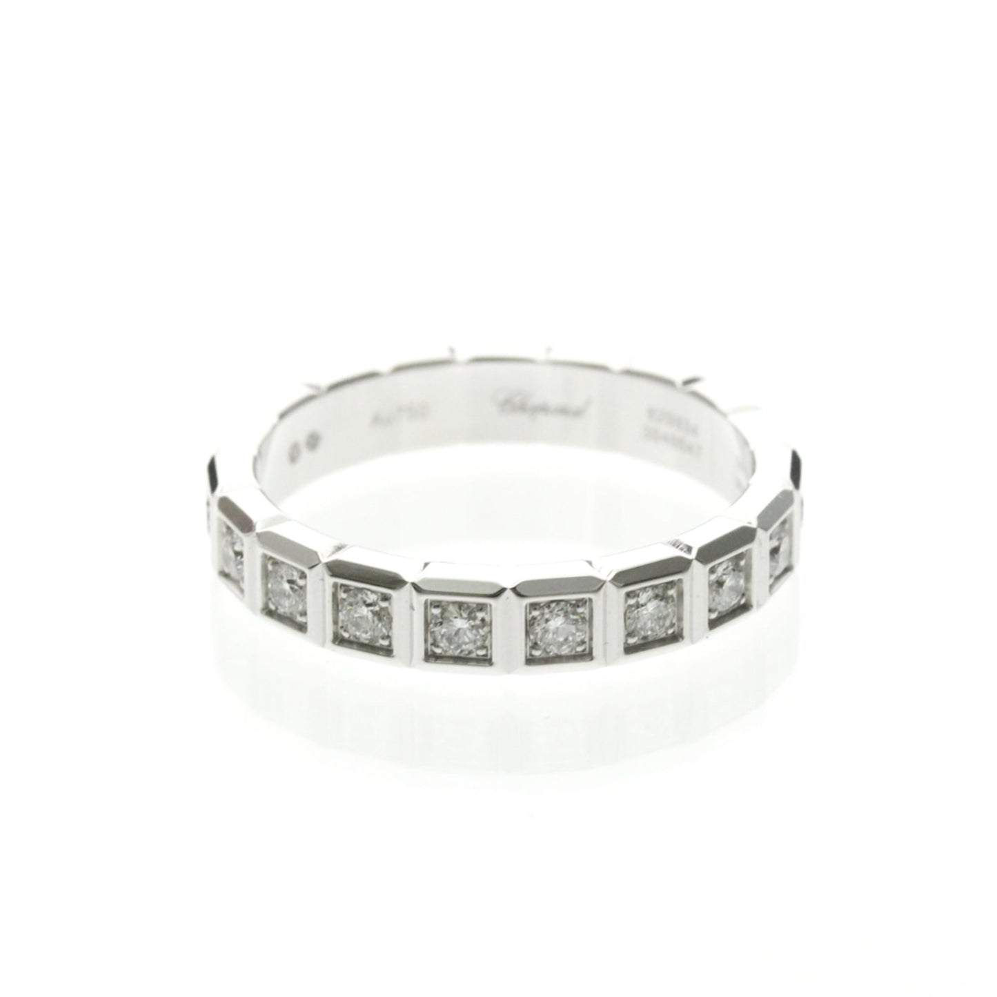 Chopard Ice Cube Pure Pendant Necklace 18K White Gold and Diamonds Product Image