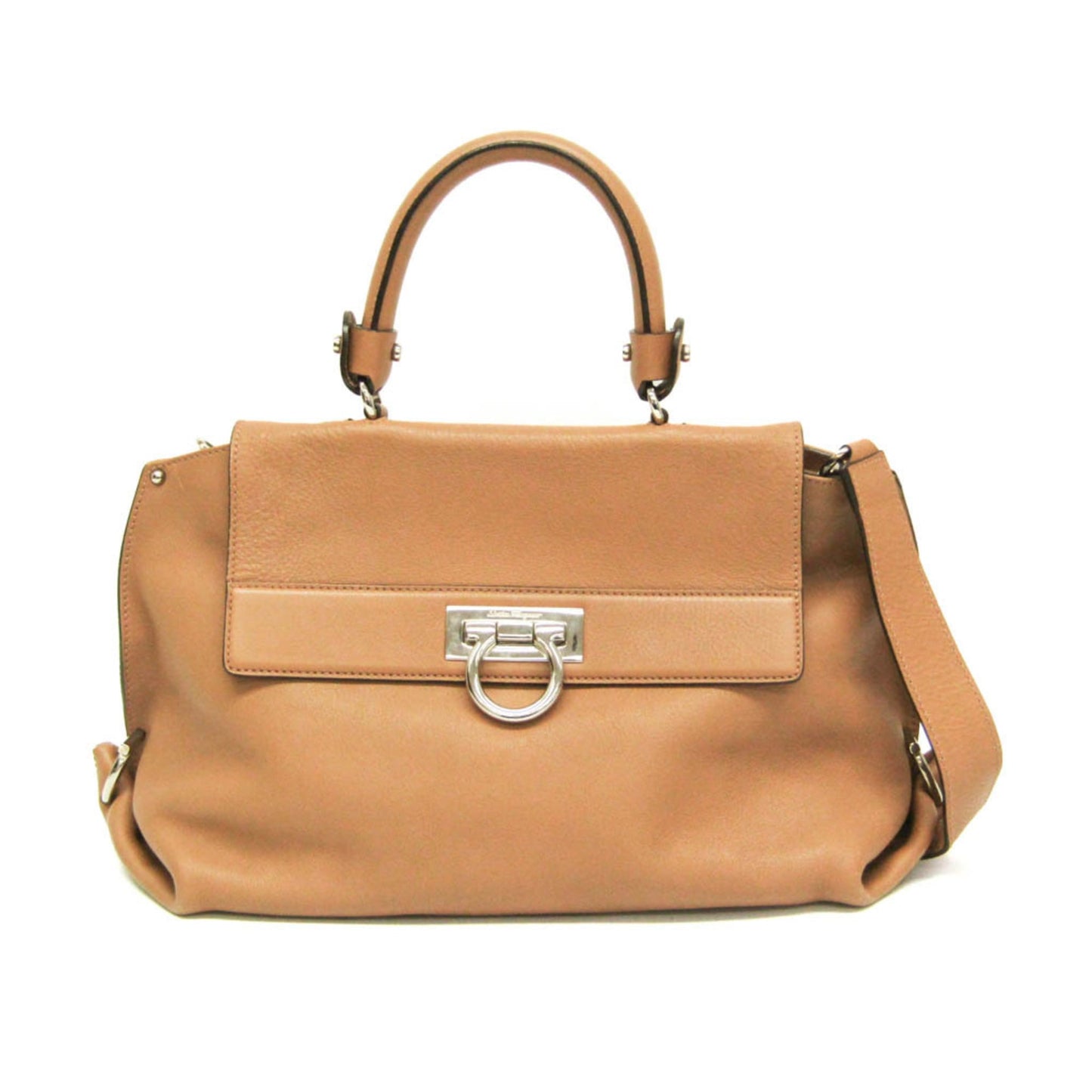 Salvatore Ferragamo Gancini Leather Product Image