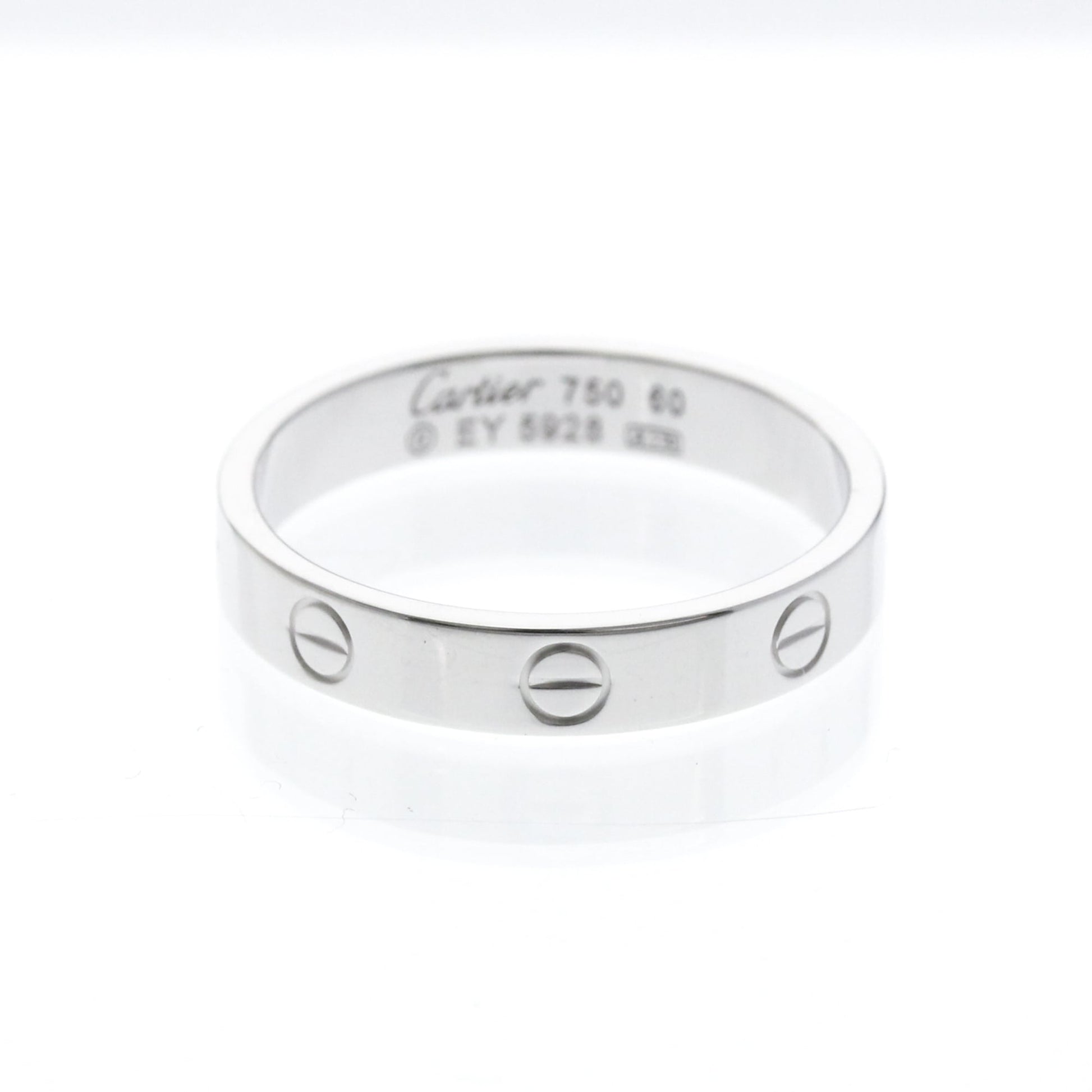 Cartier Love Wedding Band 18K White Gold Product Image
