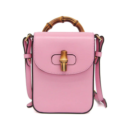 Gucci Bamboo Top Handle Backpack Leather Product Image