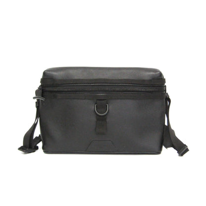 Louis Vuitton Messenger Dark Infinity Leather with Monogram Eclipse Glaze Canvas PM