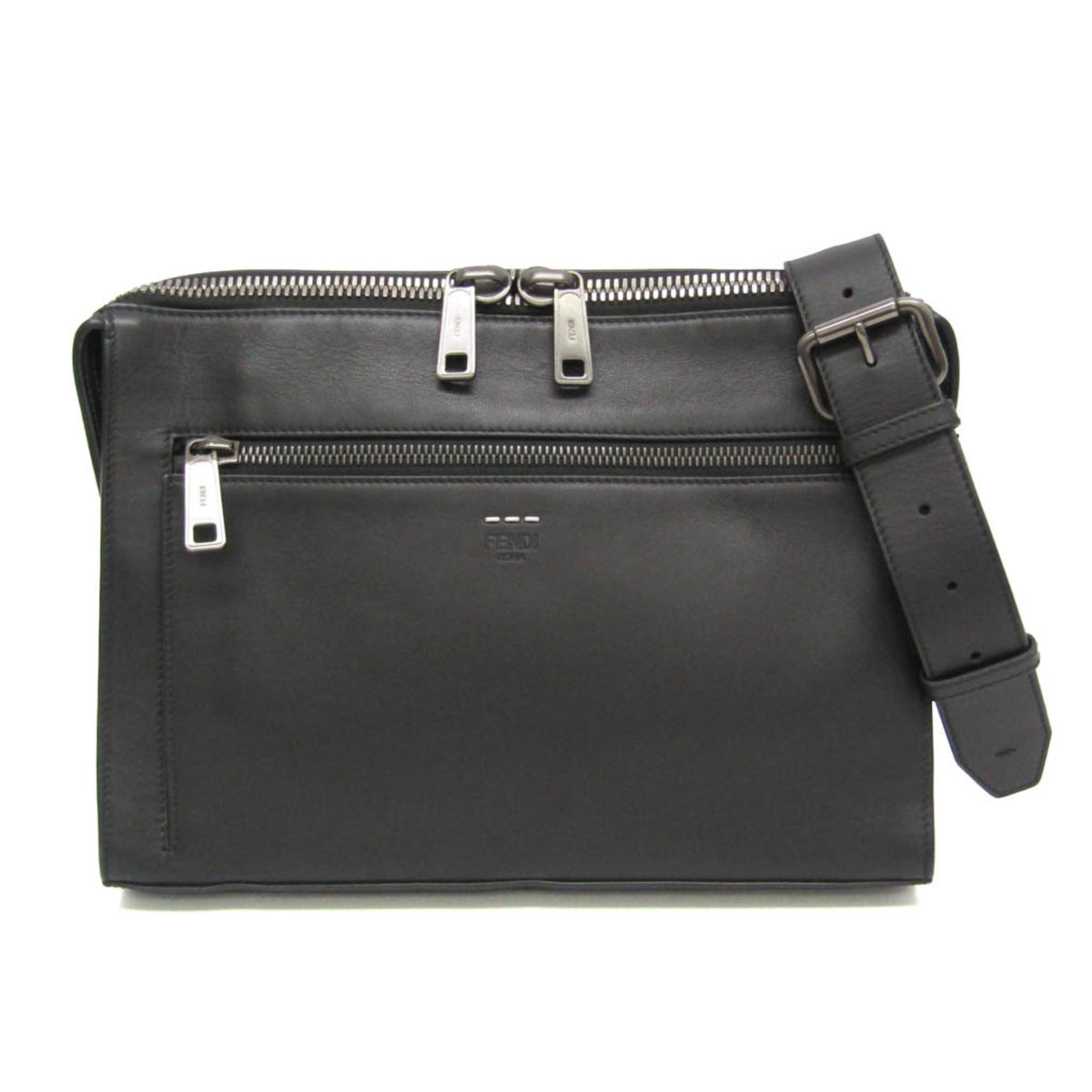 Fendi Convertible Document Holder Leather Medium