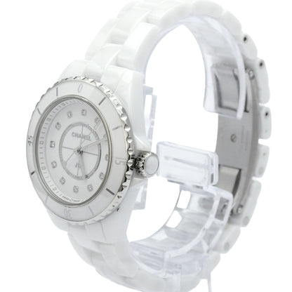 Chanel J12 Quartz Ceramic and Stainless Steel with Diamond Markers 33