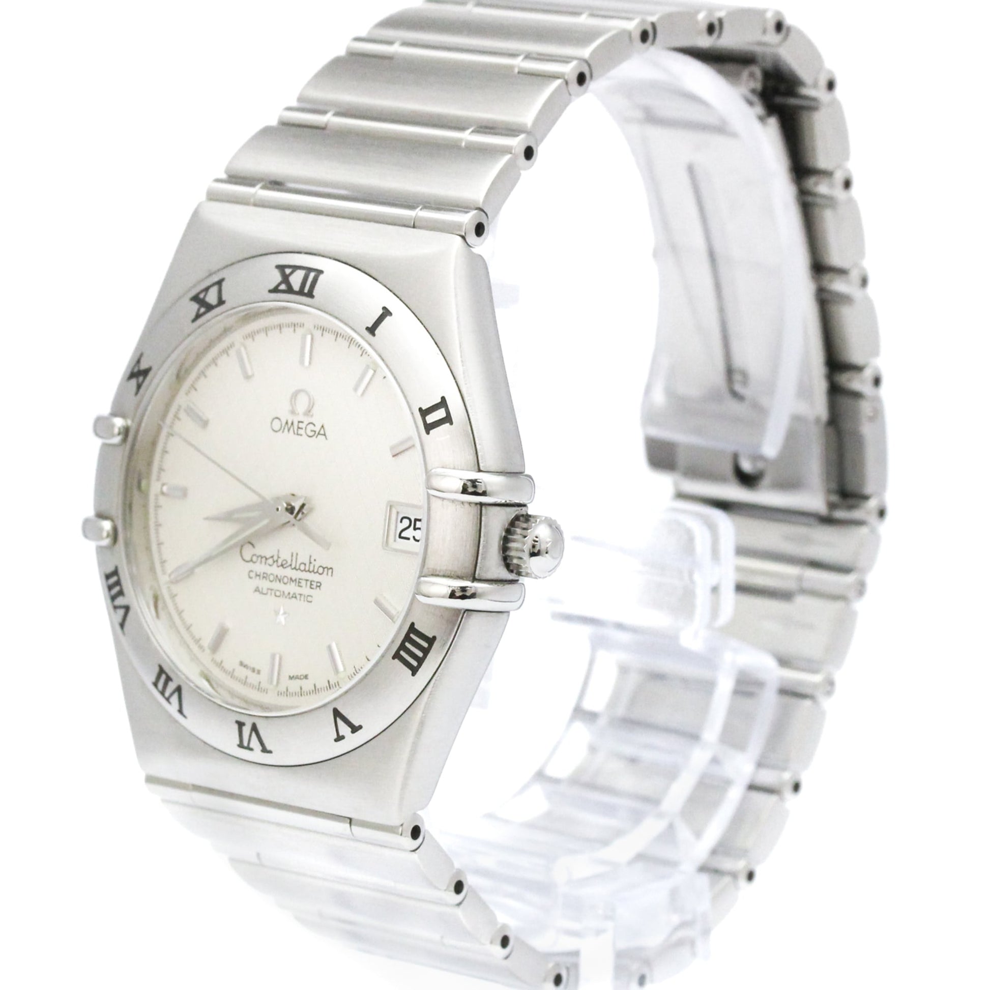 Omega Constellation Co-Axial Chronometer Automatic Stainless Steel 35