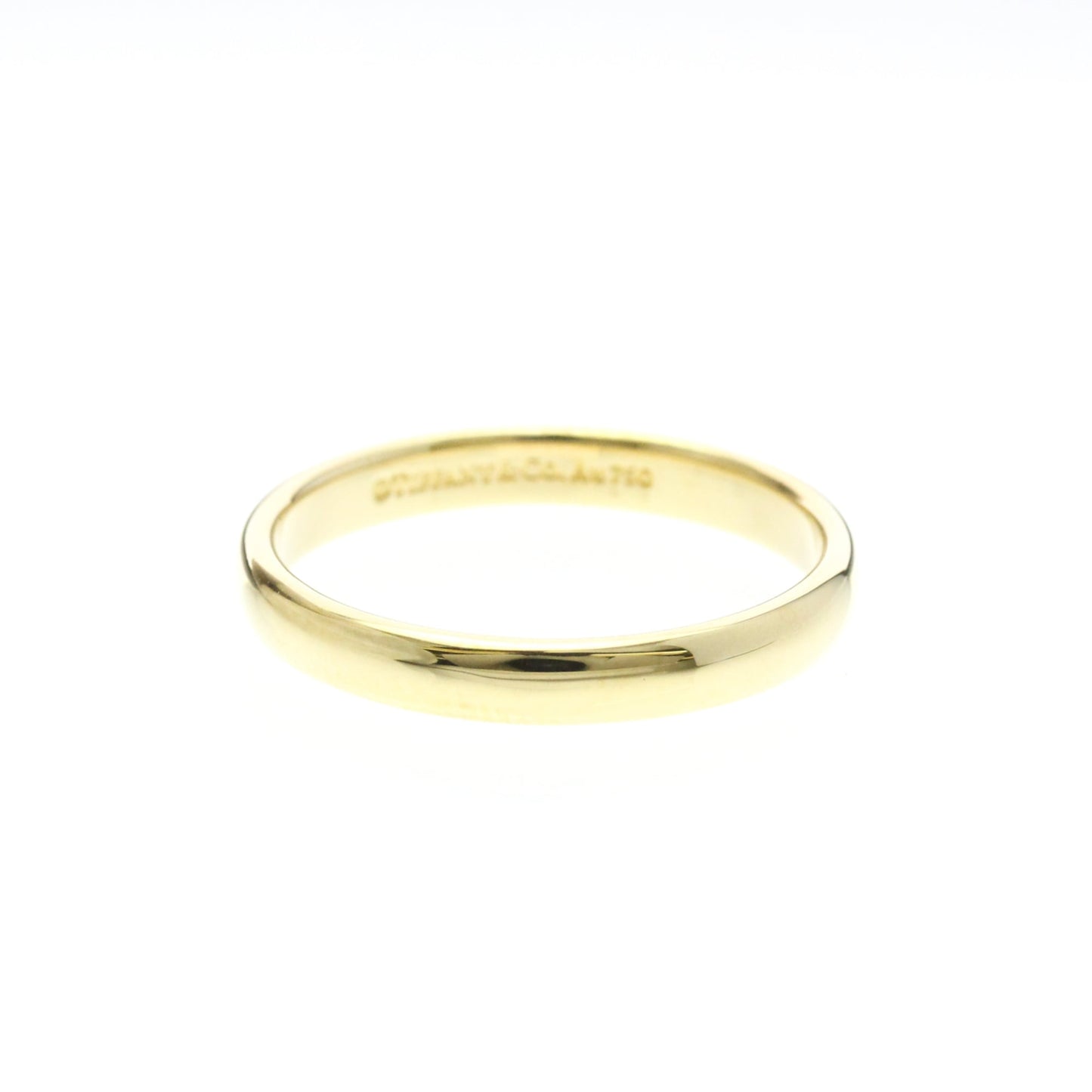 Tiffany & Co. Classic Wedding Band 18K Yellow Gold 3.2 mm