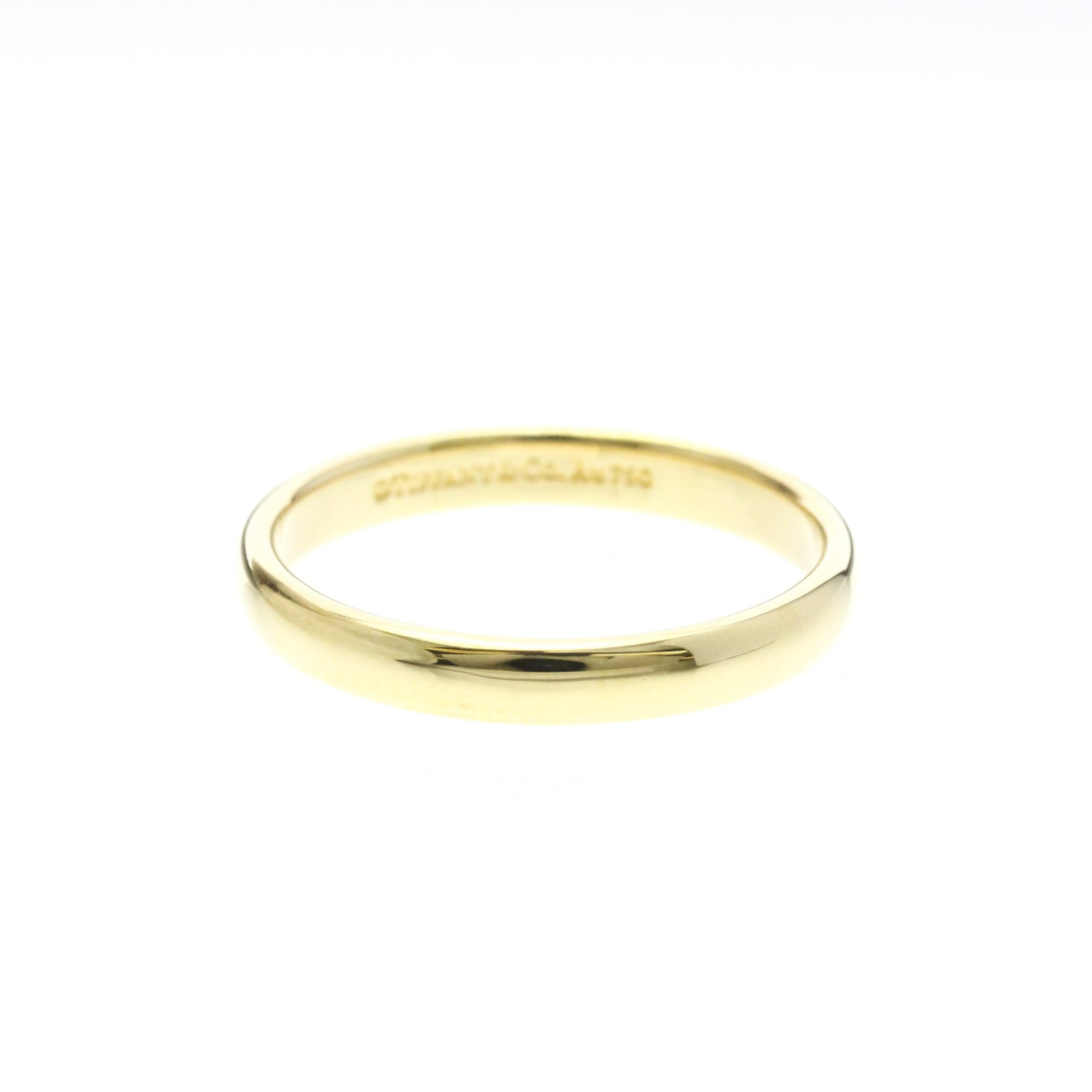 Tiffany & Co. Classic Wedding Band 18K Yellow Gold 3.2 mm