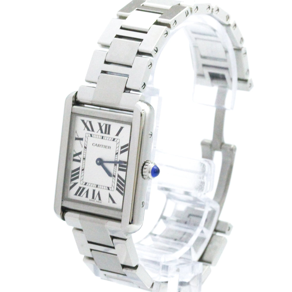 Cartier Tank Solo Quartz Stainless Steel 24
