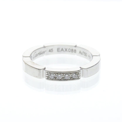 Cartier Maillon Panthere Band 18K White Gold with 4 Diamonds Product Image