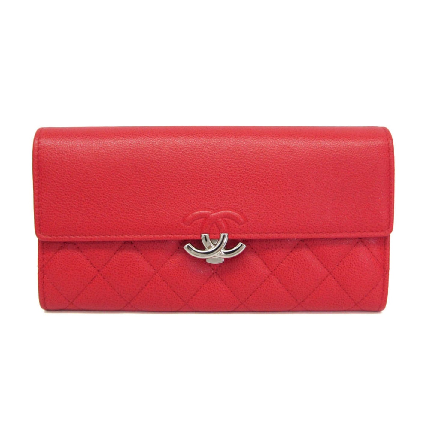 Chanel CC Box Gusset Flap Quilted Calfskin Medium