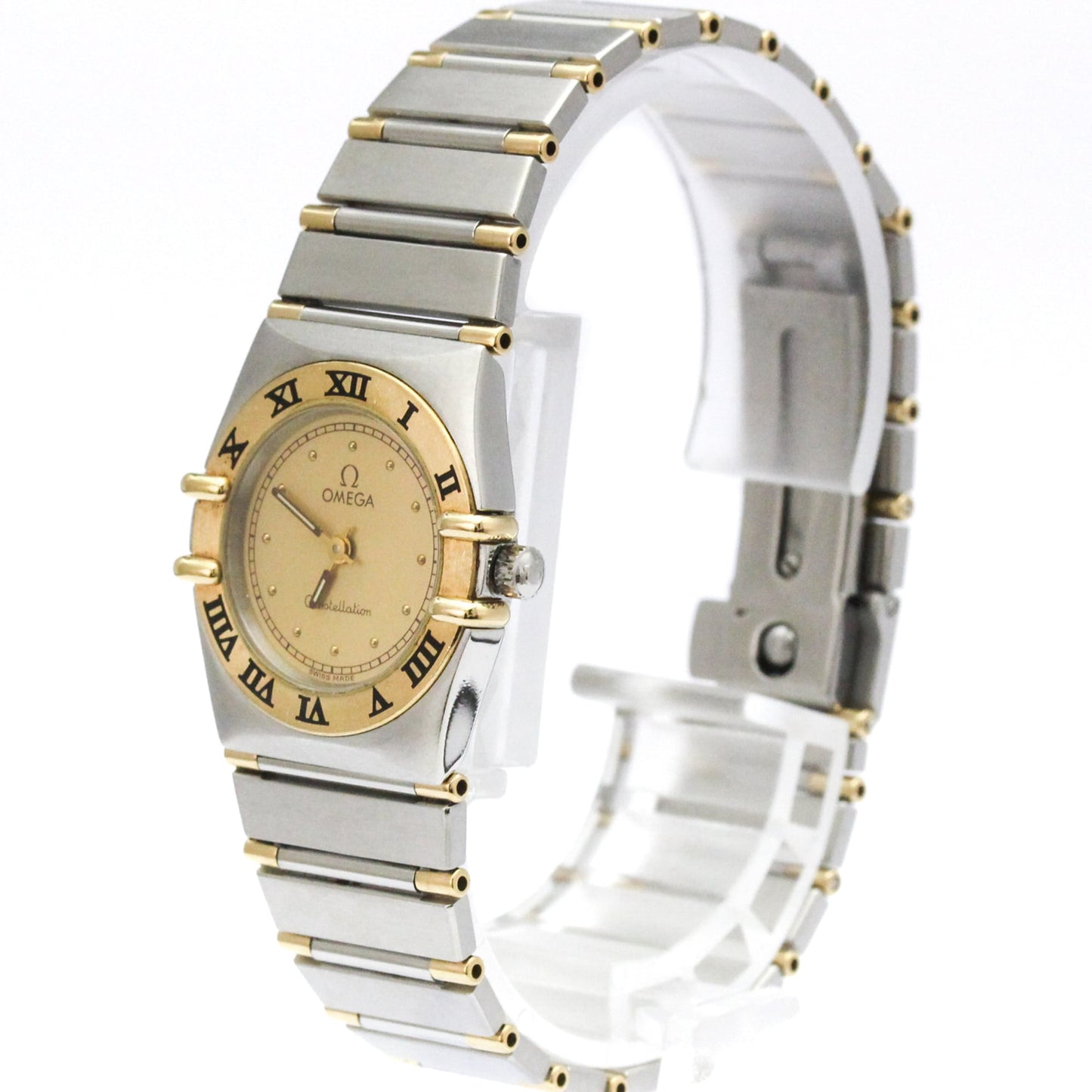 Omega Constellation Quartz Stainless Steel and Yellow Gold 22