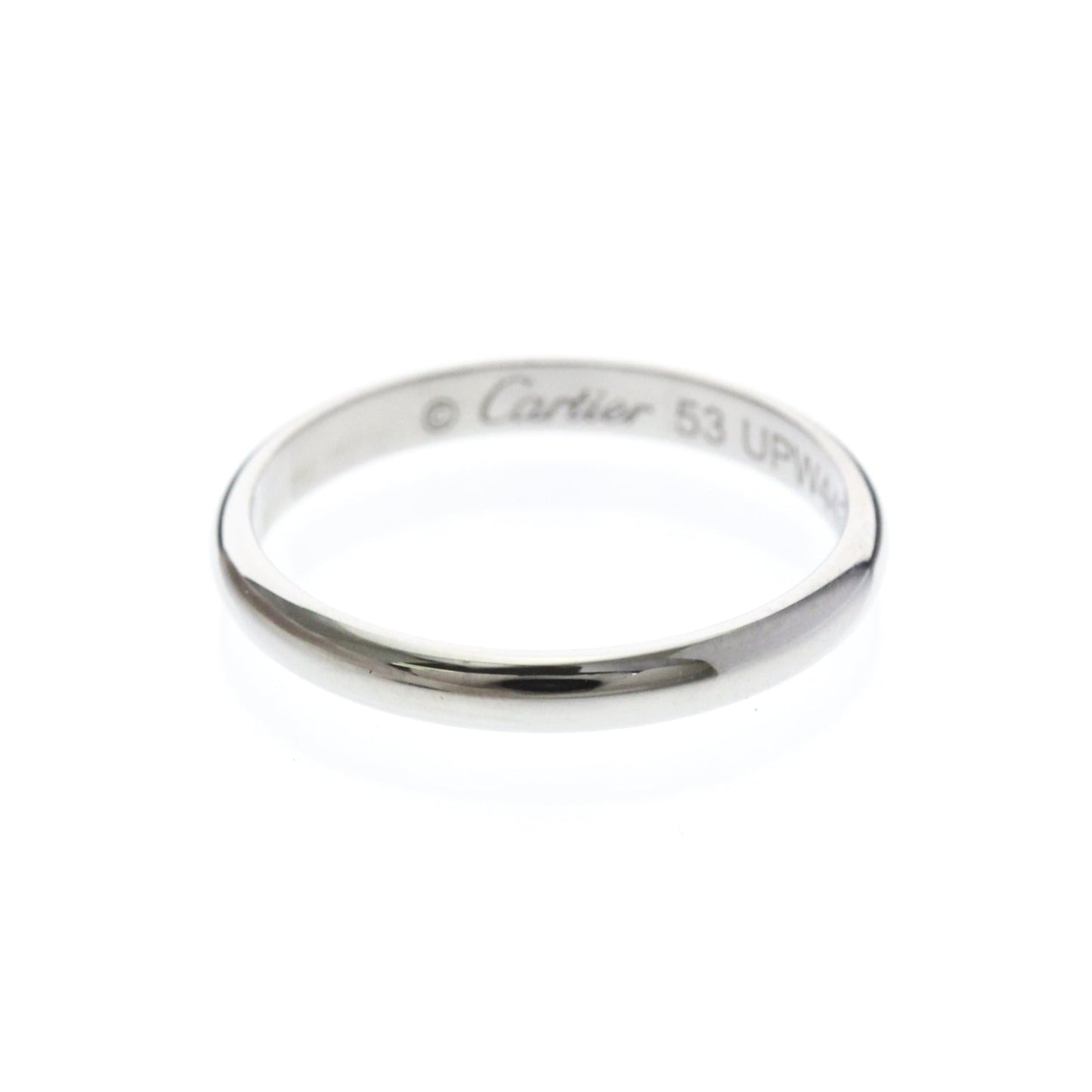 Cartier 1895 Wedding Band Platinum 2.5mm