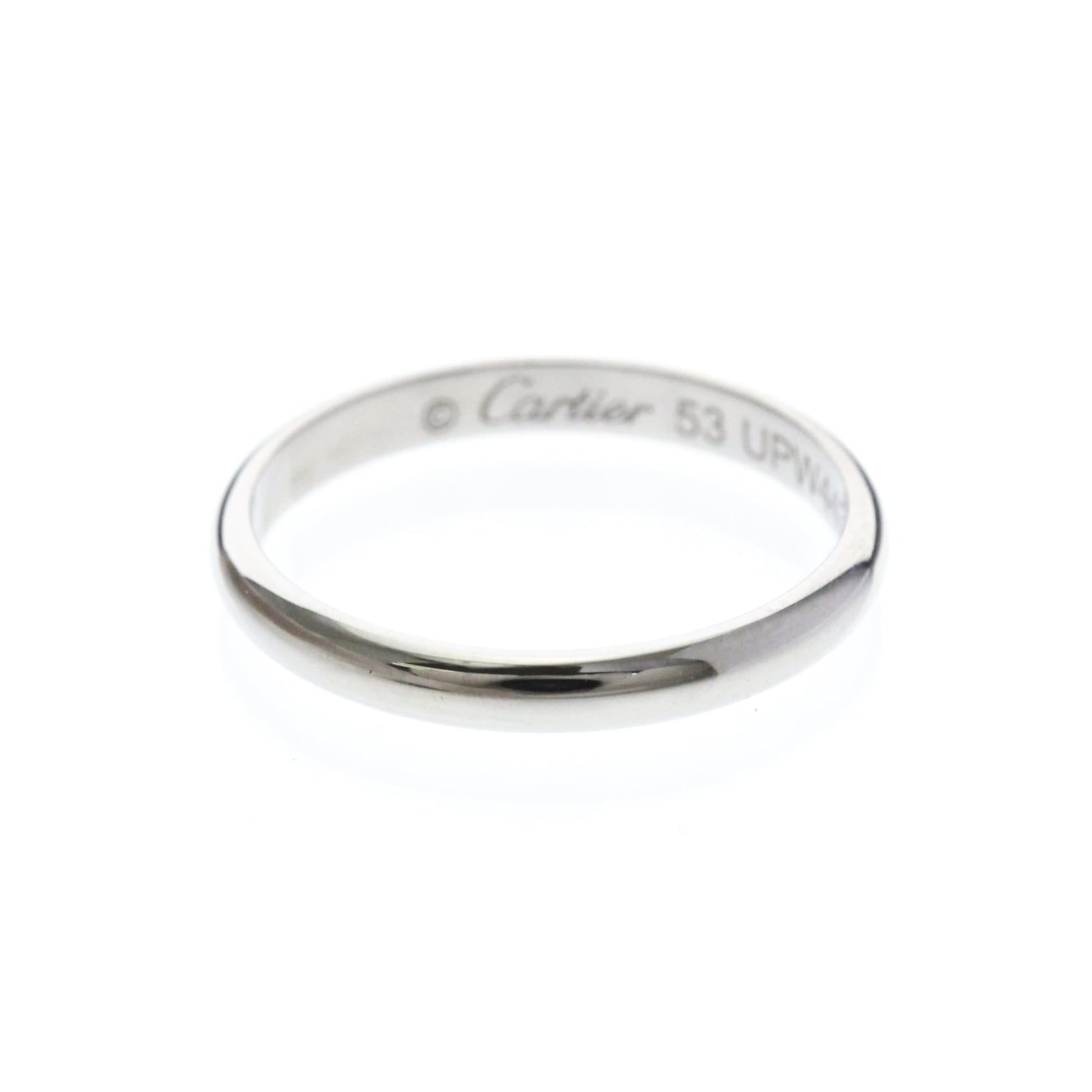 Cartier 1895 Wedding Band Platinum 2.5mm