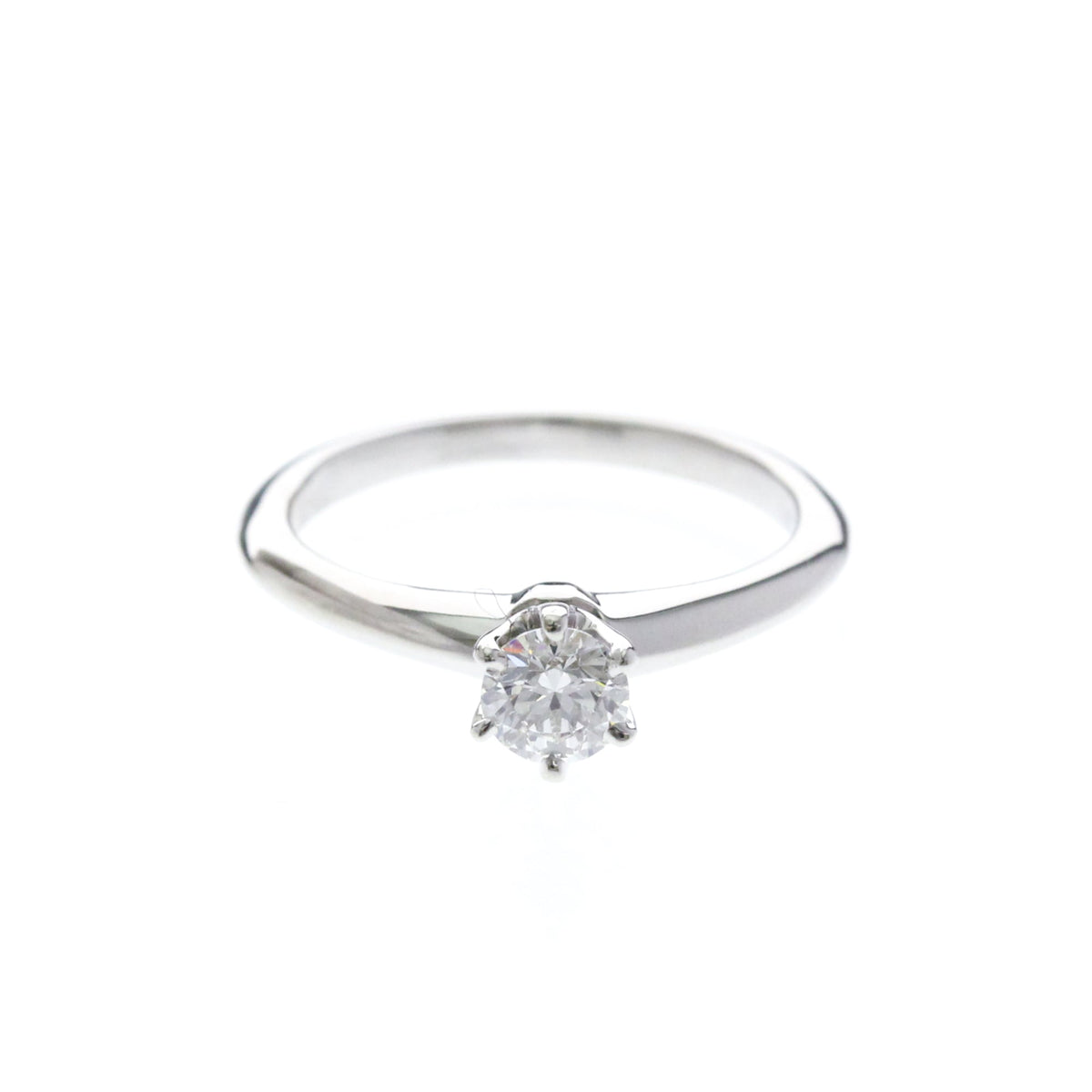 Tiffany & Co. Tiffany Setting Solitaire Platinum with RBC Diamond G/VVS2 Product Image
