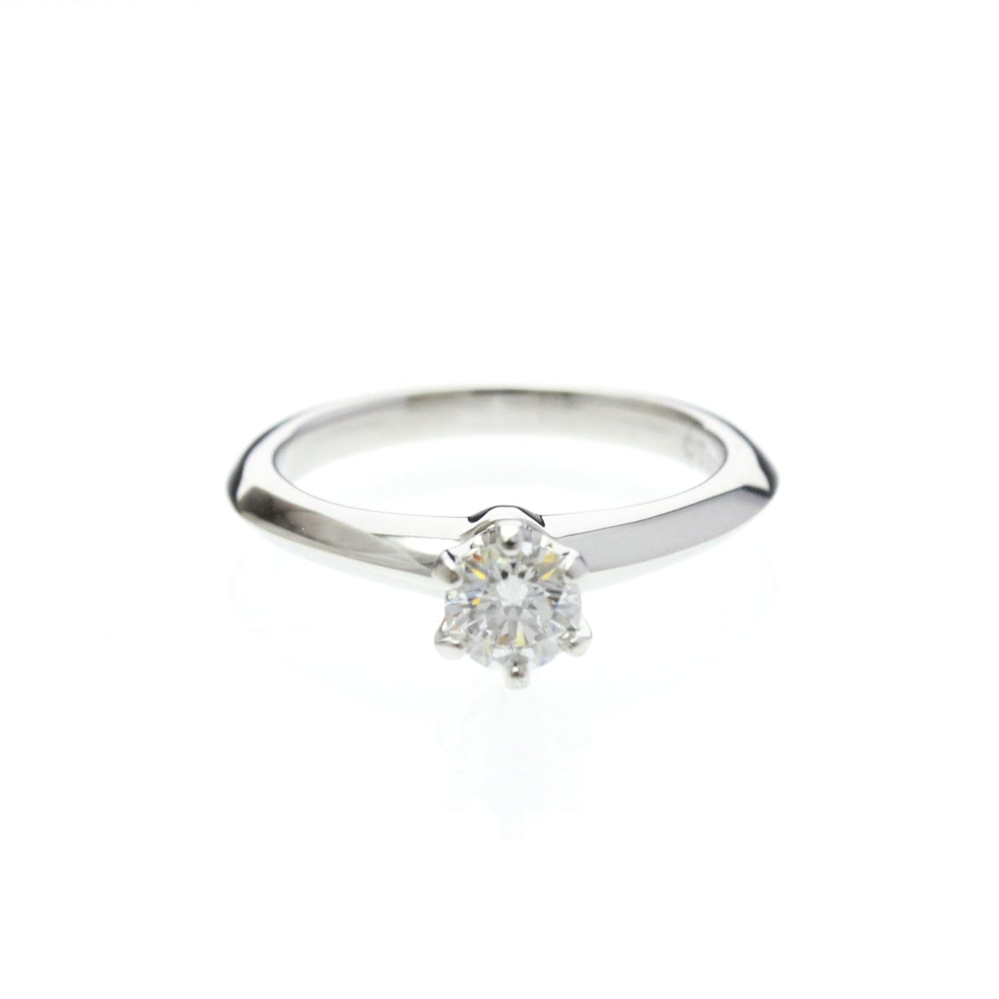 Tiffany & Co. Tiffany Setting Solitaire Platinum with RBC Diamond Product Image