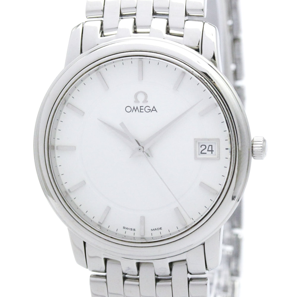 Omega De Ville Prestige Quartz Stainless Steel 34