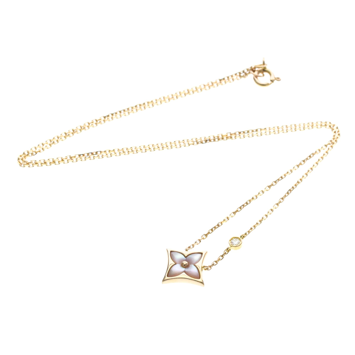 Louis Vuitton Color Blossom BB Star Pendant 18K Rose Gold with Diamond and Mother of Pearl Product Image