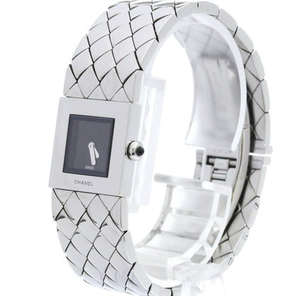 Chanel Matelasse Quartz Stainless Steel 19