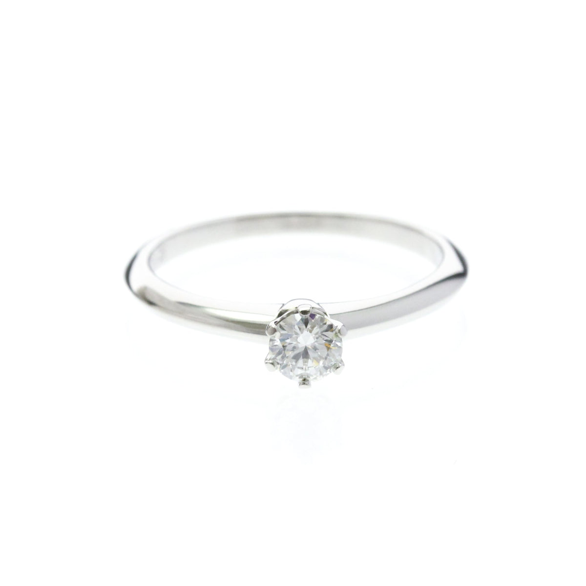 Tiffany & Co. Tiffany Setting Solitaire Platinum with RBC Diamond G/VVS2 Product Image