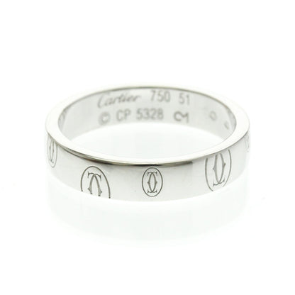 Cartier Logo de Cartier Band 18K White Gold 4mm
