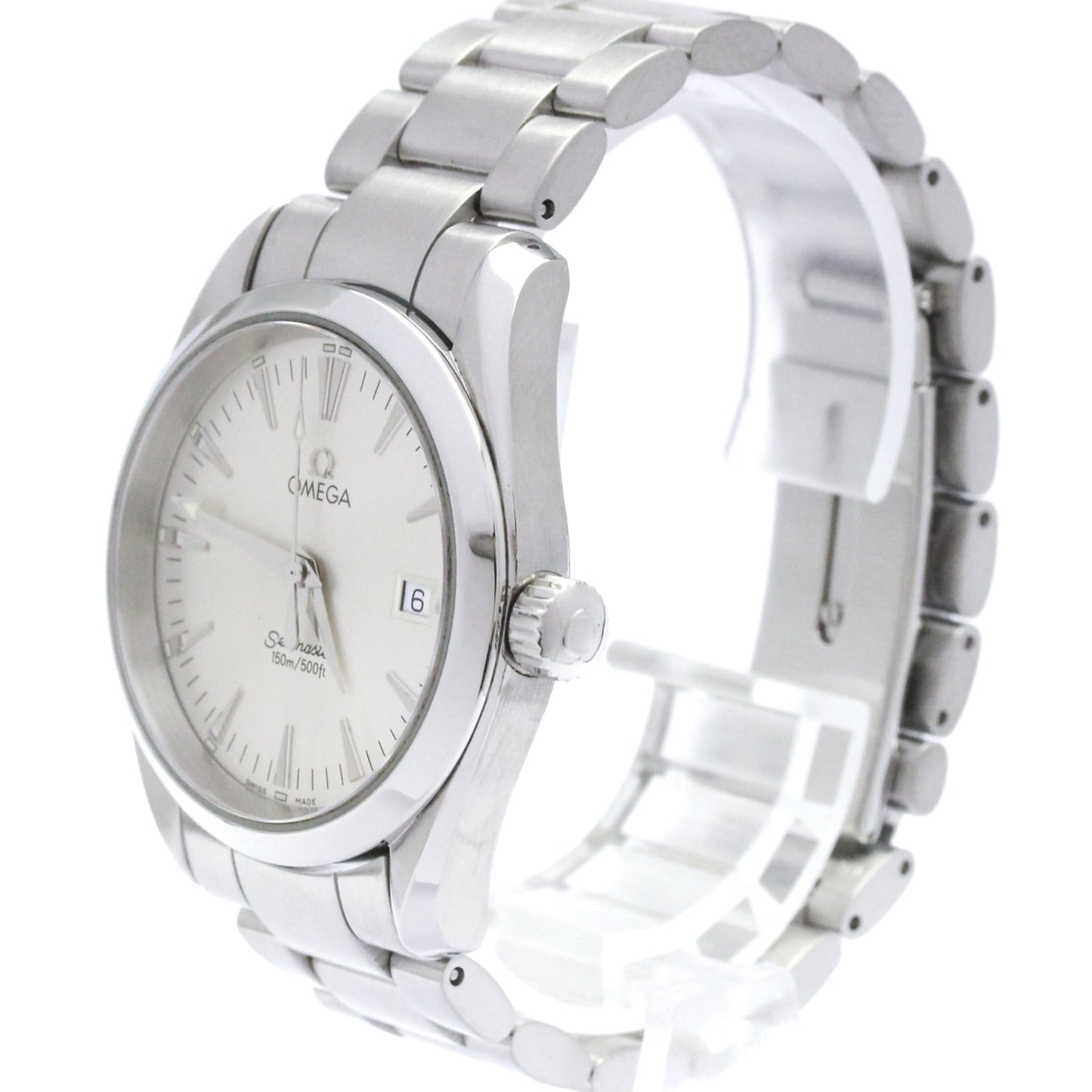 Omega Seamaster Aqua Terra 150M Quartz Watch Stainless Steel 36