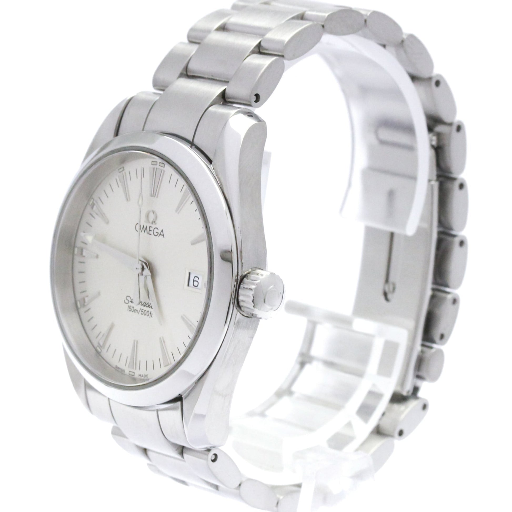 Omega Seamaster Aqua Terra 150M Quartz Watch Stainless Steel 36