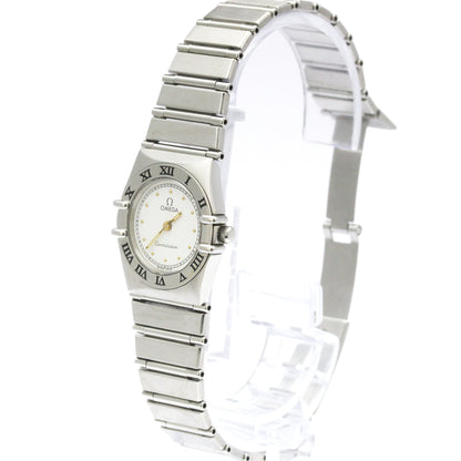 Omega Constellation Quartz Watch Stainless Steel 22