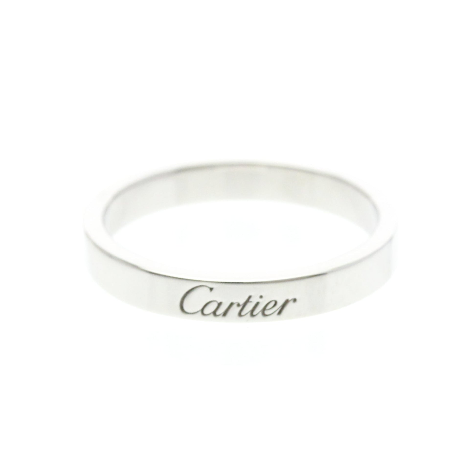 Cartier C de Cartier Wedding Band Platinum 3mm