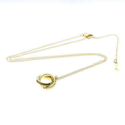 Collier Tiffany & Co. Atlas X Closed Interlocking Pendant Necklace yellow_gold or — Occasion