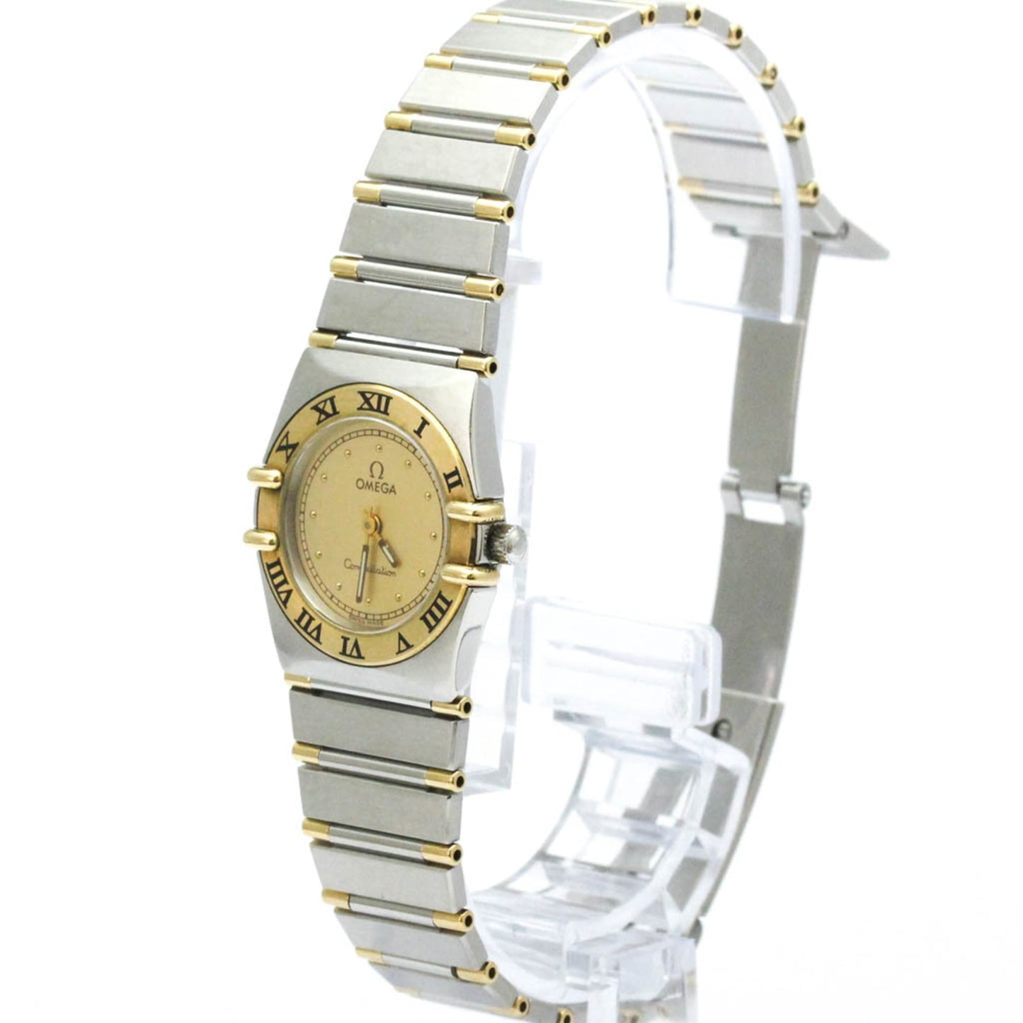 Omega Constellation Quartz Stainless Steel and Yellow Gold 22