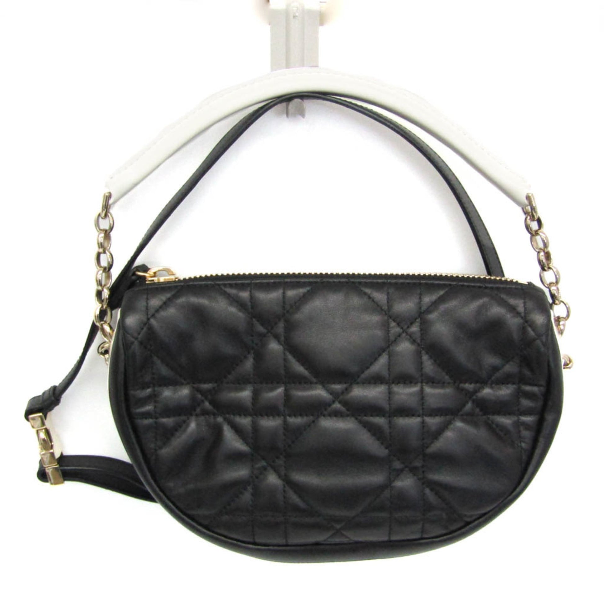 Christian Dior Vibe Hobo Cannage Quilt Lambskin Mini