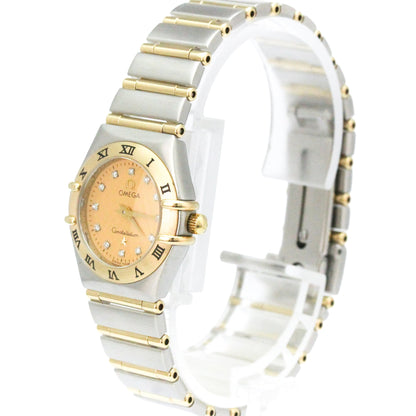 Omega Constellation Quartz Stainless Steel and Yellow Gold 22