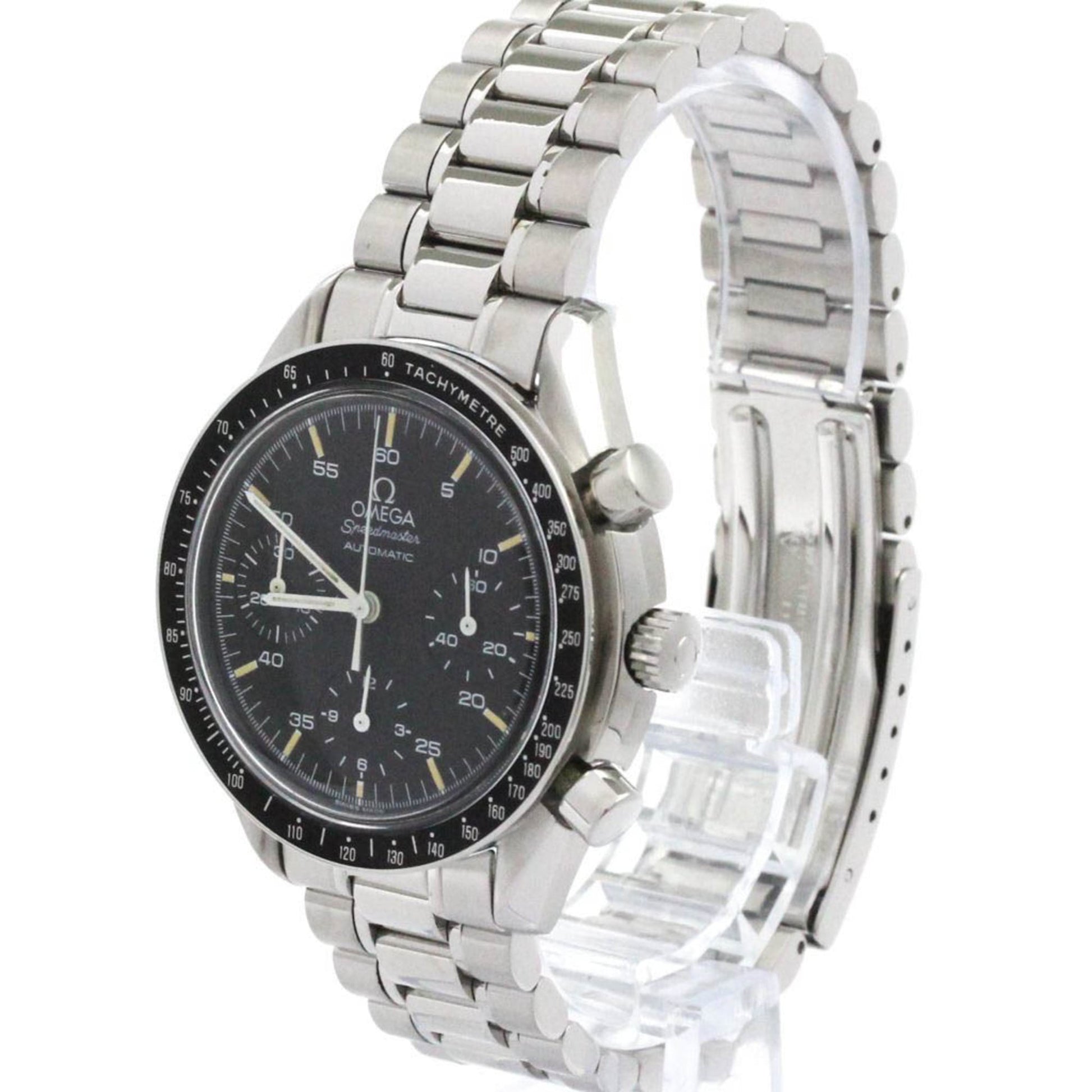 Omega Speedmaster Reduced Chronograph Automatic Stainless Steel 39