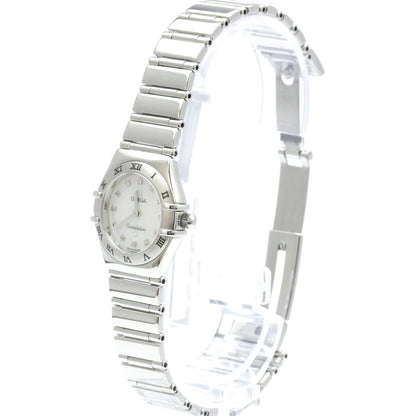 Omega Constellation My Choice Quartz Watch Stainless Steel 22