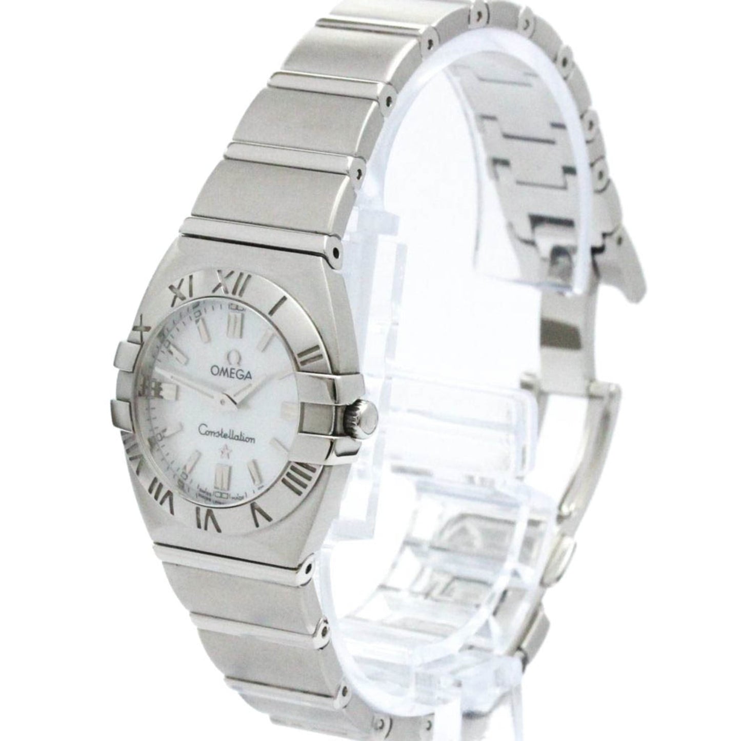 Omega Constellation Double Eagle Quartz Watch Stainless steel 24