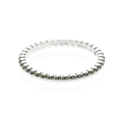 Van Cleef & Arpels Perlee 18K White Gold Small