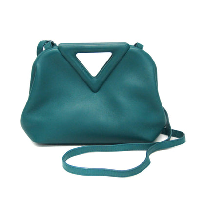 Bottega Veneta Point Shoulder Bag Leather Small