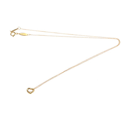 Tiffany & Co. Elsa Peretti Open Heart Pendant Necklace 18K Rose Gold 7mm
