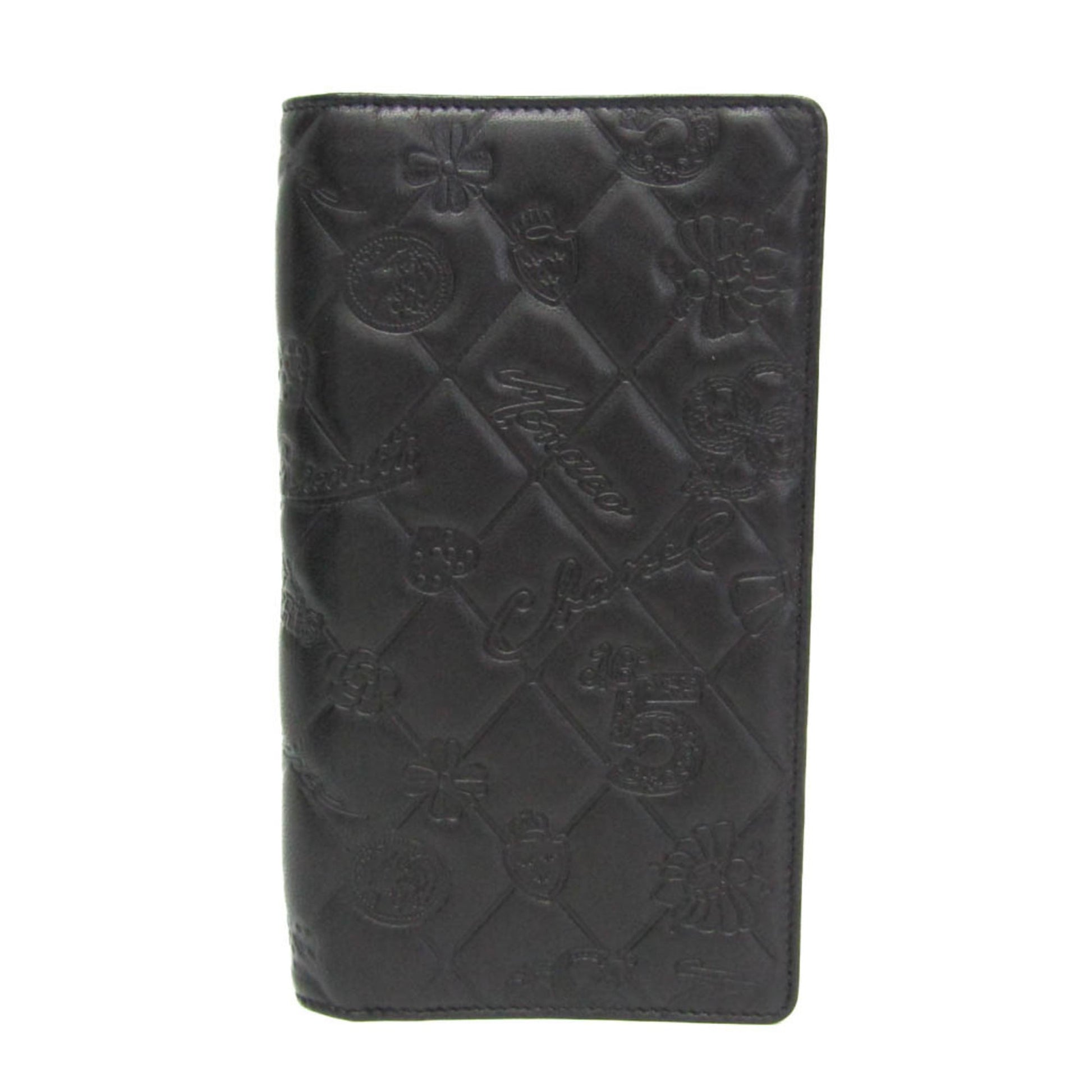 Portefeuille Chanel Lucky Symbols Yen Wallet cuir noir — Occasion